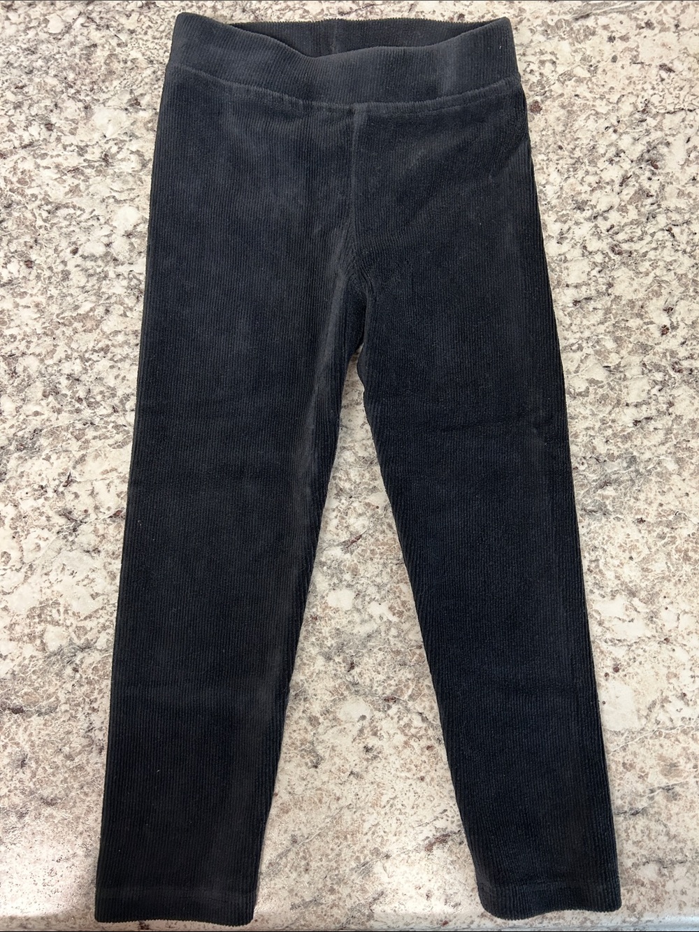 The Children's Place Girls Black Corduroy Leggings